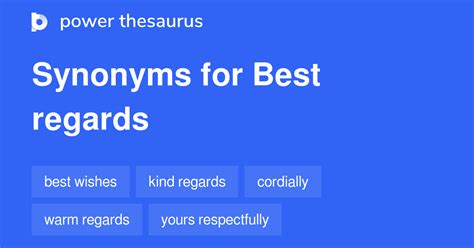 regards synonym|best regards synonym.